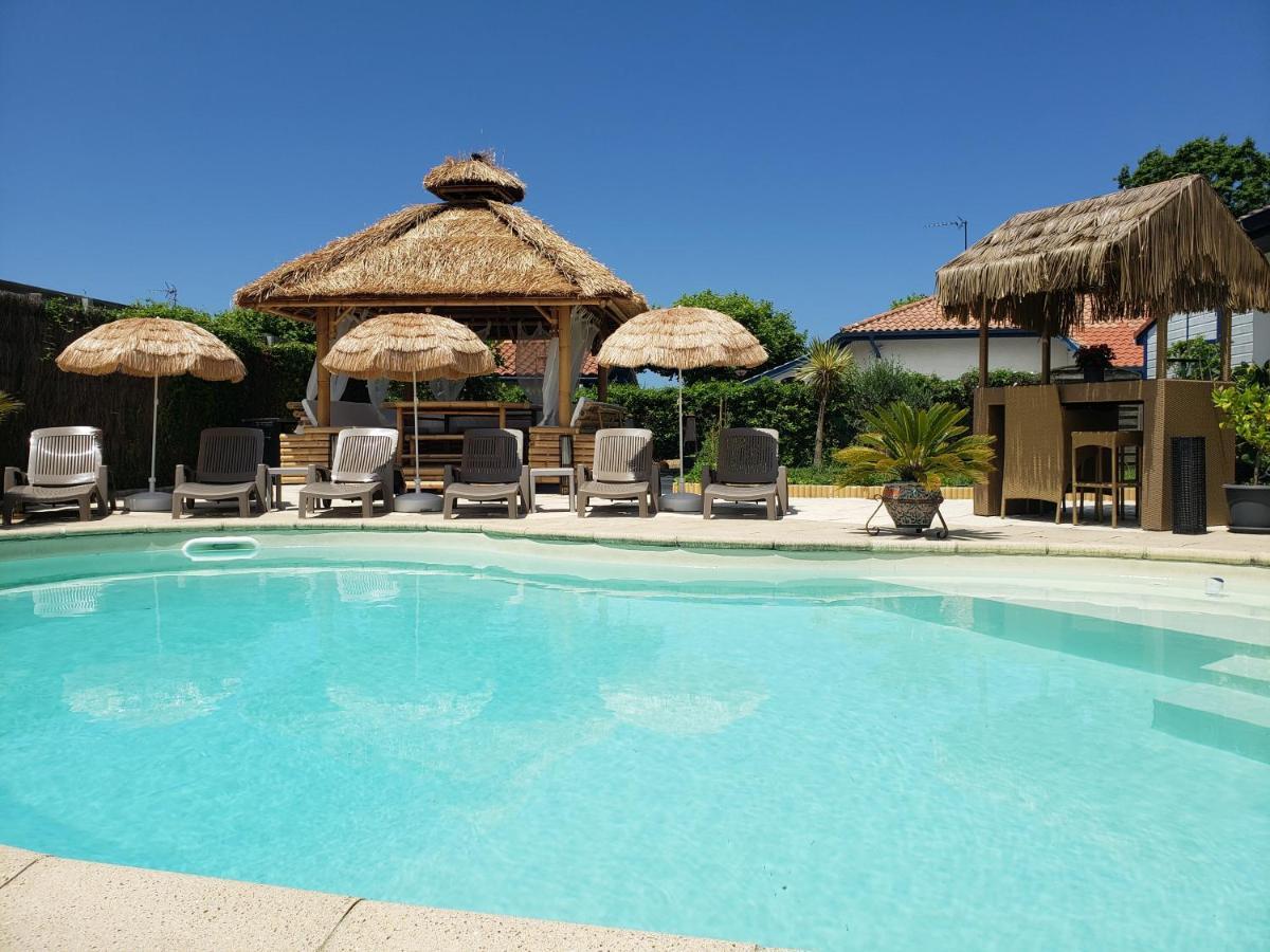 Studio Zure Ondoan - Spa Et Piscine Chauffee Tarnos Extérieur photo